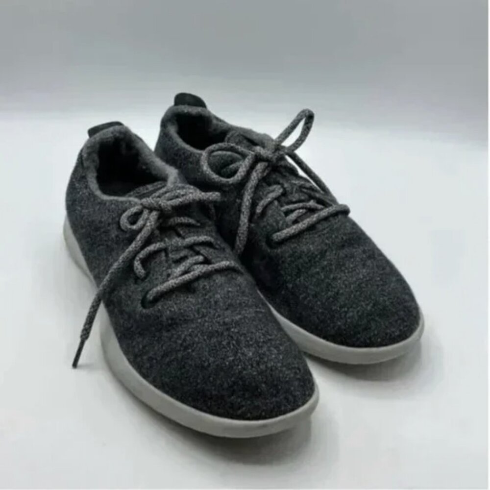 allbirds Men's Merino Wool Runners Everyday Sneakers in Natural Gray Size 11
